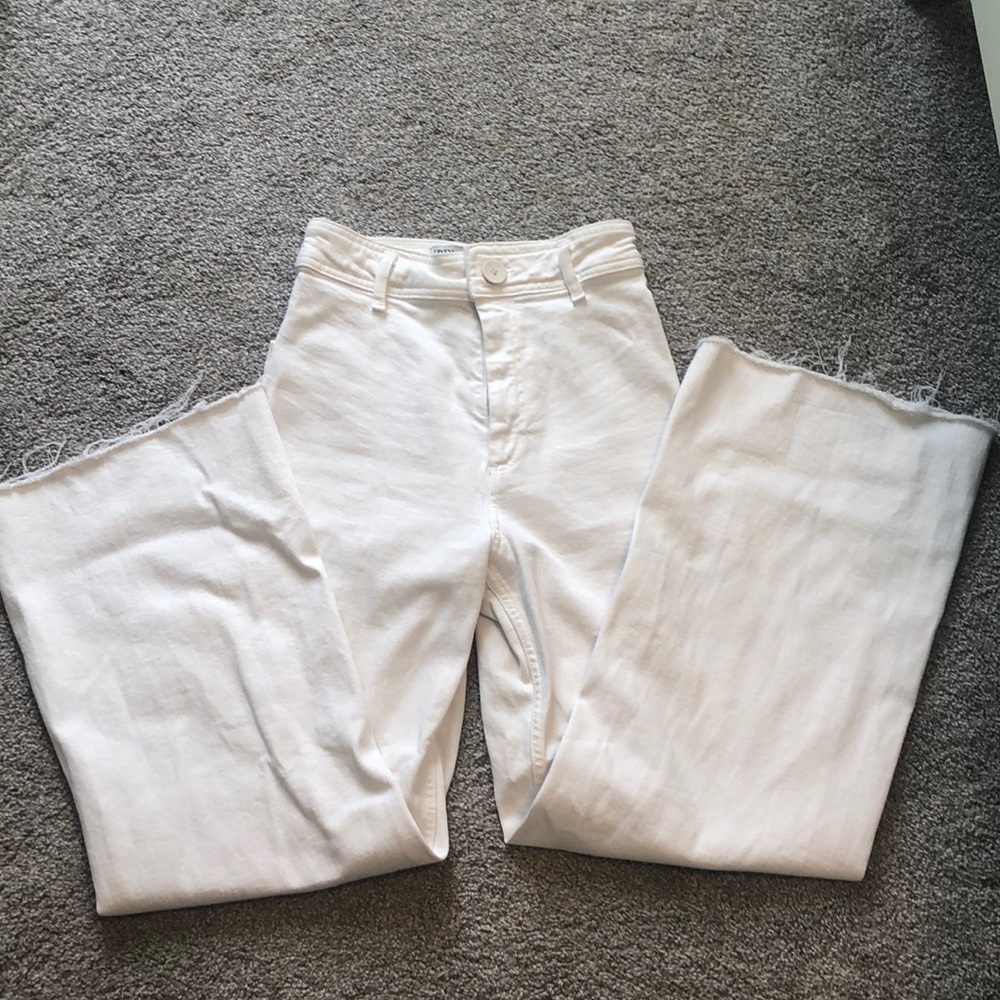 ZARA white jeans NWOT size 2